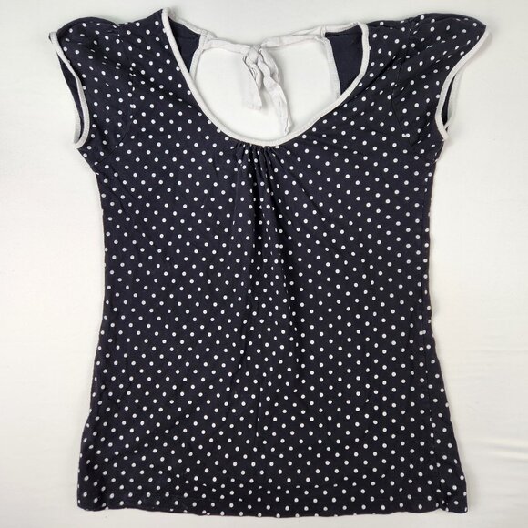 Majora PeekaBoo Cap Sleeve Scoop Blouse sz L/G - Picture 1 of 5